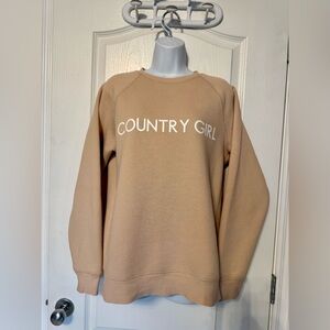 Brunette the Label “Country Girl” Sweatshirt – Size Medium